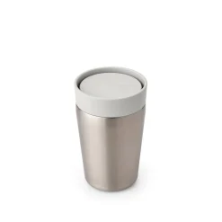 Clearance BRABANTIA Make & Take Insulated Cup, 0.2L - Light Grey