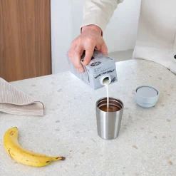 Clearance BRABANTIA Make & Take Insulated Cup, 0.2L - Light Grey