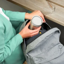 Clearance BRABANTIA Make & Take Insulated Cup, 0.2L - Light Grey