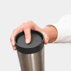 Discount BRABANTIA Make & Take Insulated Cup, 0.36L - Dark Grey