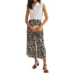 Online PHASE EIGHT Malaya Printed Culotte Trousers
