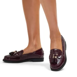 Manor Patent Tassel-Detail Loafers