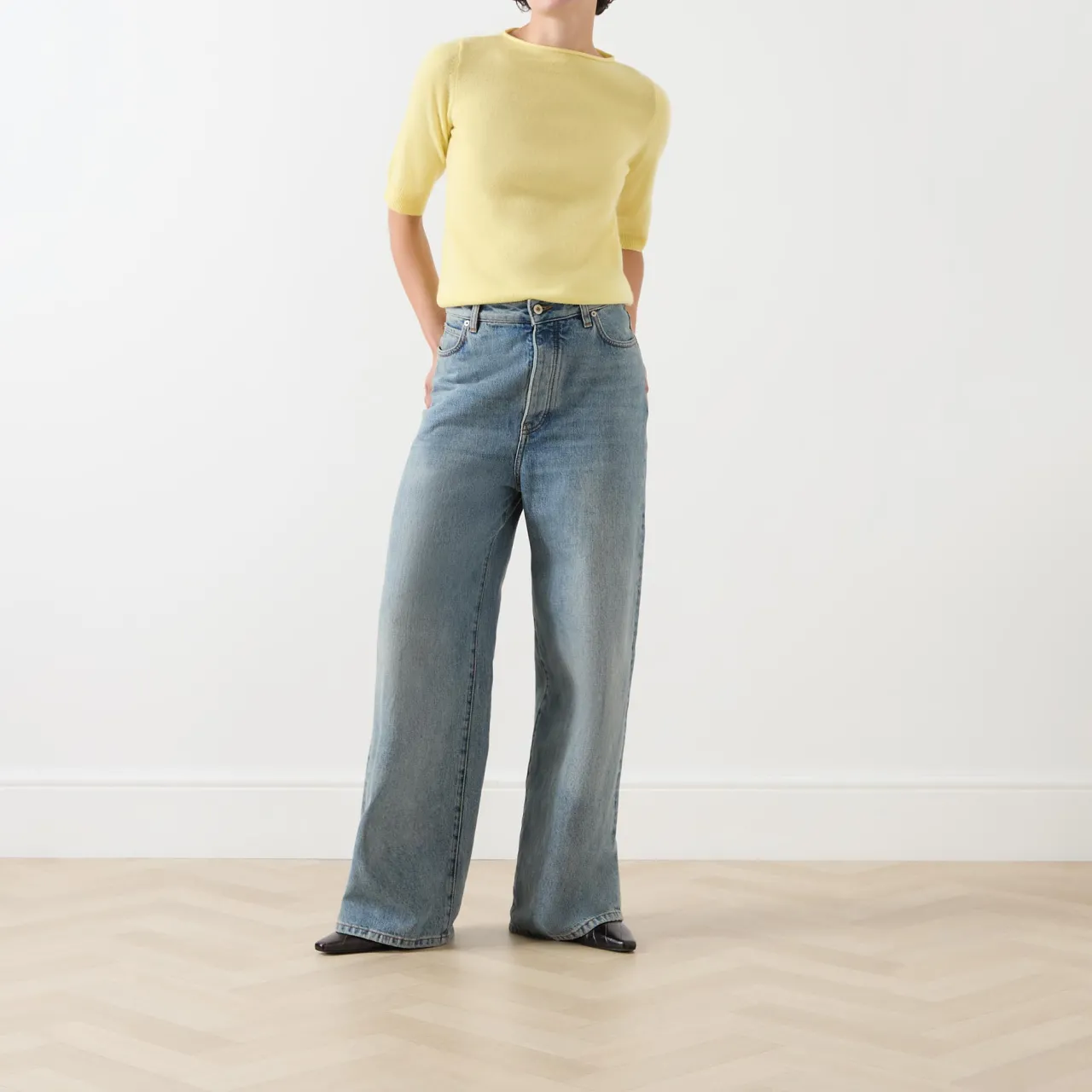 Discount MARELLA Manto Rolled Fine Knit Sweater