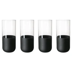 Hot VILLEROY & BOCH Manufacture Rock Long Drink Tumbler Four-Piece Set