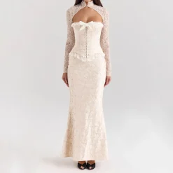 Fashion HOUSE OF CB Mara Jacquard Skirt