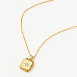 New MISSOMA March Birthstone Necklace