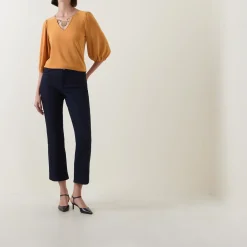 Discount JOSEPH RIBKOFF Margot Cropped Straight Leg Jeans