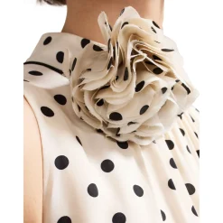 Online PHASE EIGHT Marilee Polka Dot Corsage Jumpsuit