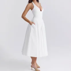 Clearance HOUSE OF CB Marilyn Halterneck Sundress