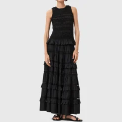 Outlet ALLSAINTS Marion Shirred Top