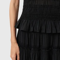 Outlet ALLSAINTS Marion Shirred Top