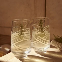 Mastercraft Aran Highball Glass Set of Two