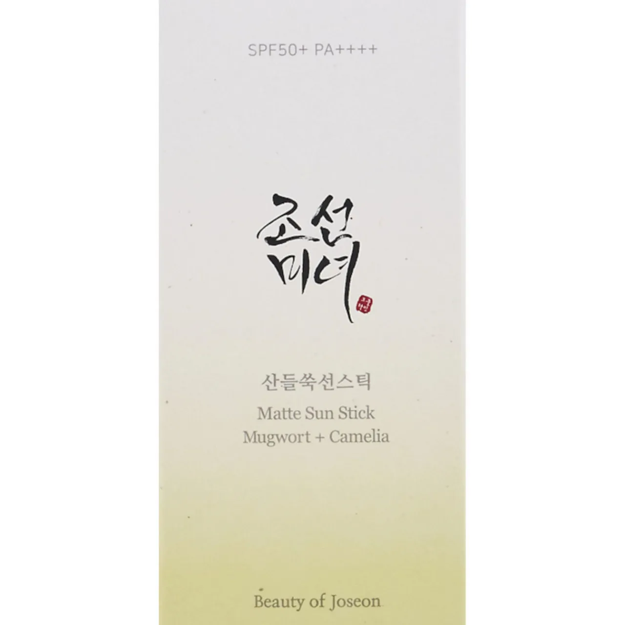 Hot BEAUTY OF JOSEON Matte Sun Stick: Mugwort + Camelia SPF 50+