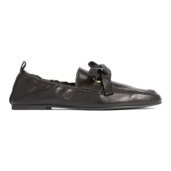 New LK BENNETT Maude Bow Loafers