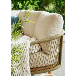 Sale CASEYS FURNITURE Maui 3-Piece Garden Lounge Set Stone Sand Olive Green