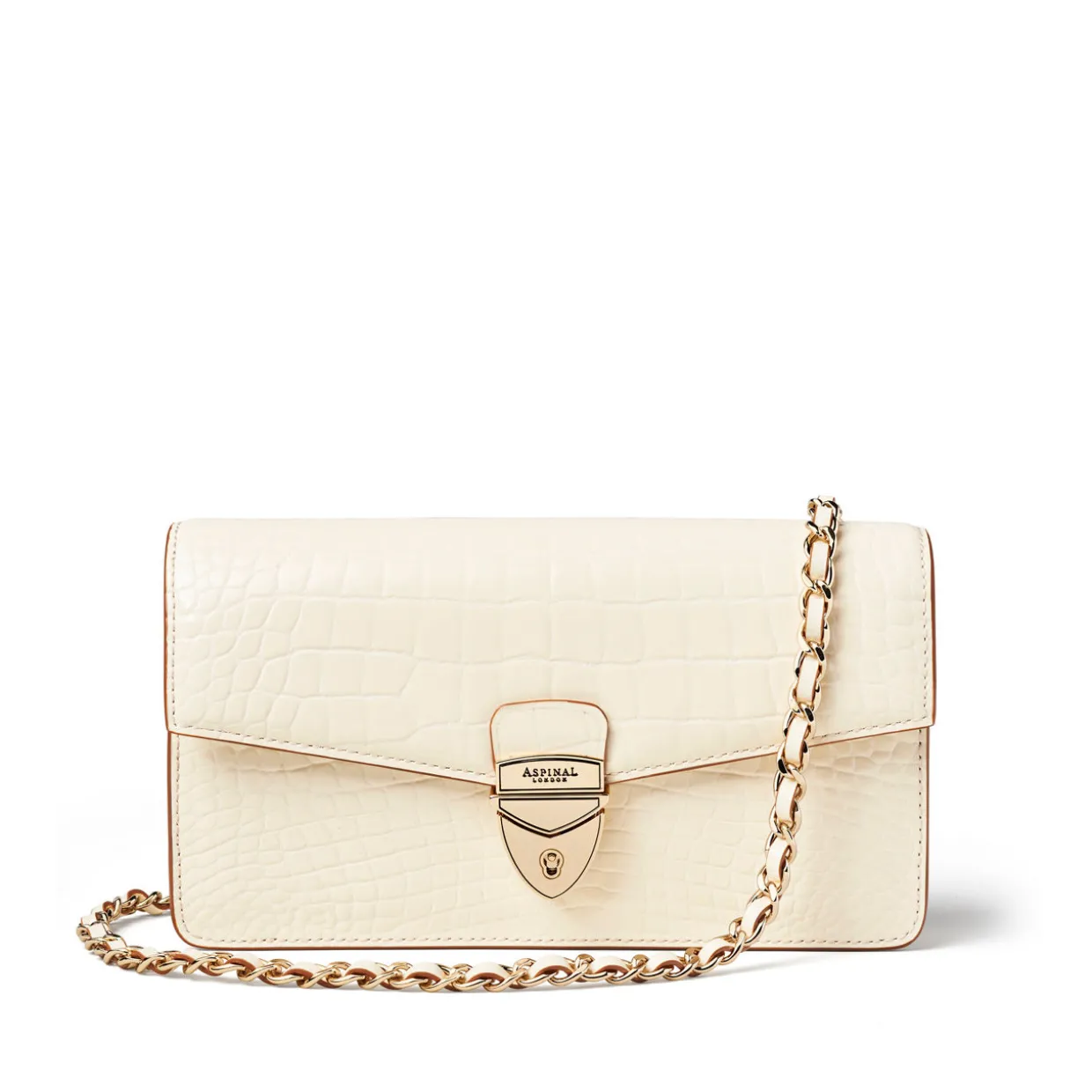 Mayfair® 2 Patent-Croc Clutch Bag