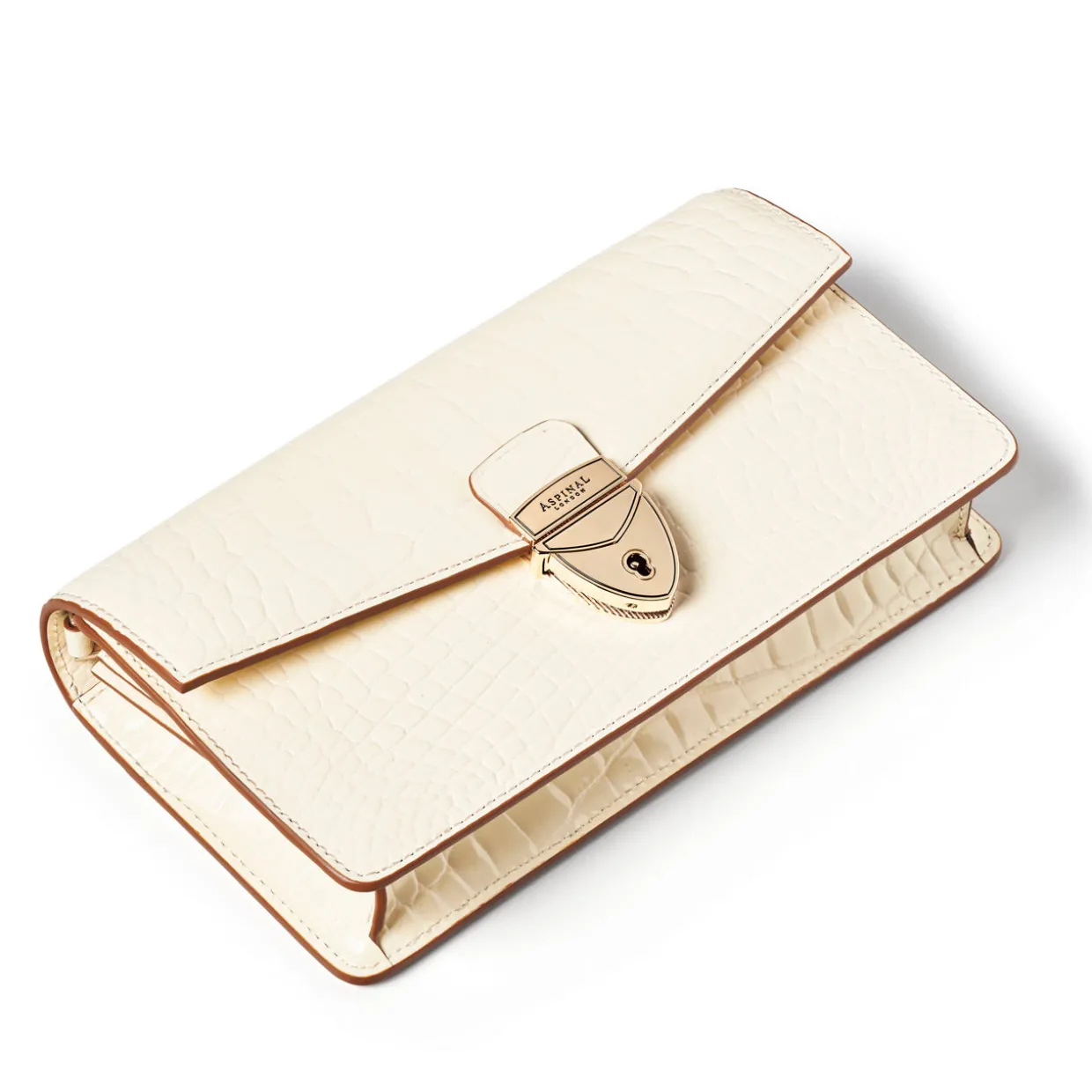 Mayfair® 2 Patent-Croc Clutch Bag