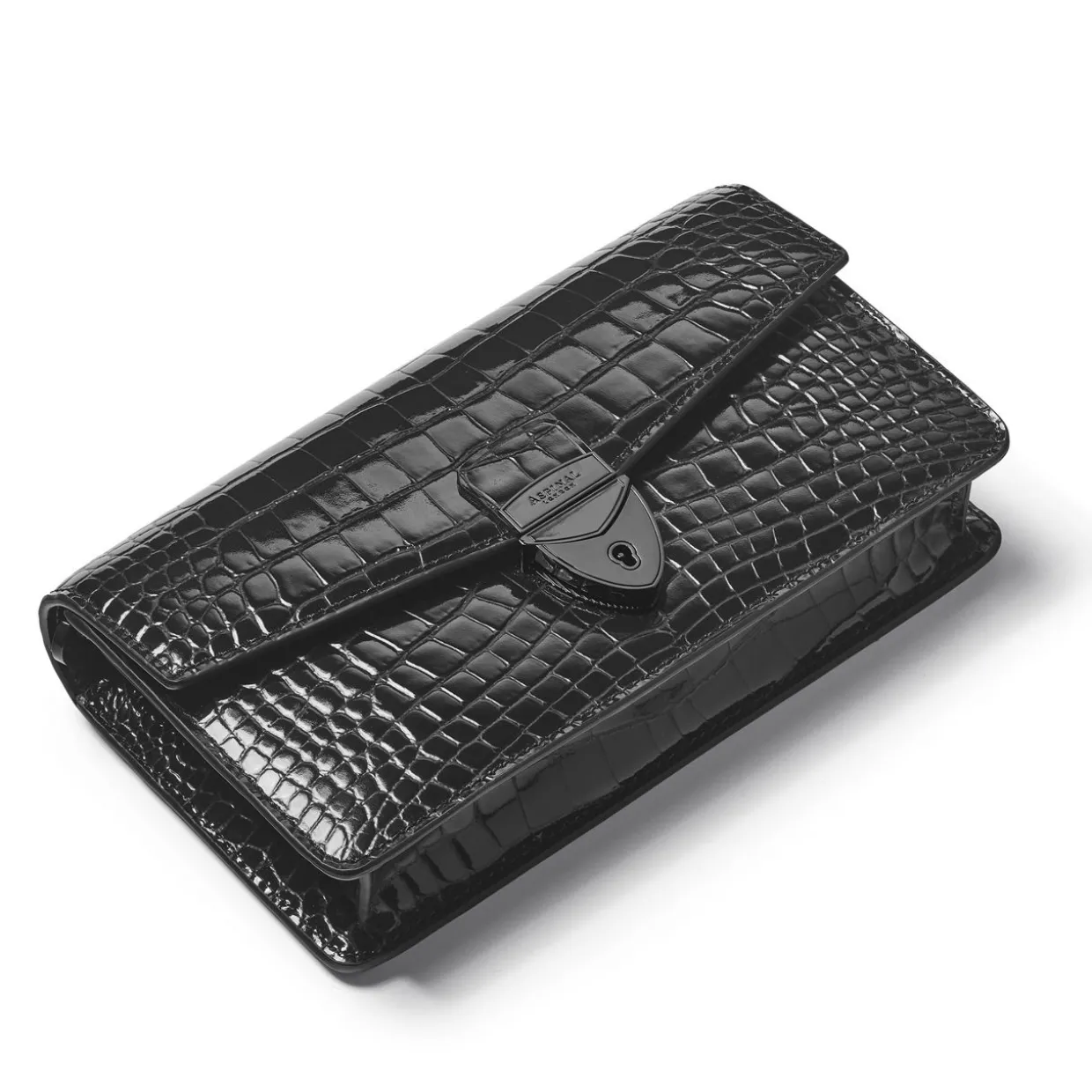 Mayfair® 2 Patent-Croc Clutch Bag