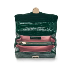 Outlet ASPINAL OF LONDON Mayfair® Embroidered Bird of Paradise Midi Crossbody Bag