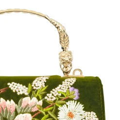 New ASPINAL OF LONDON Mayfair® Embroidered English Garden Midi Crossbody Bag