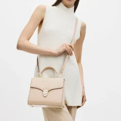 New ASPINAL OF LONDON Mayfair® Patent-Croc Crossbody Bag