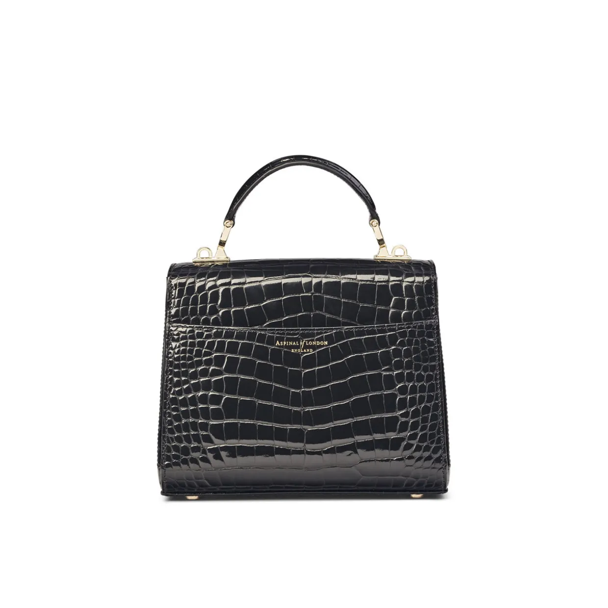 Mayfair® Patent-Croc Midi Crossbody Bag