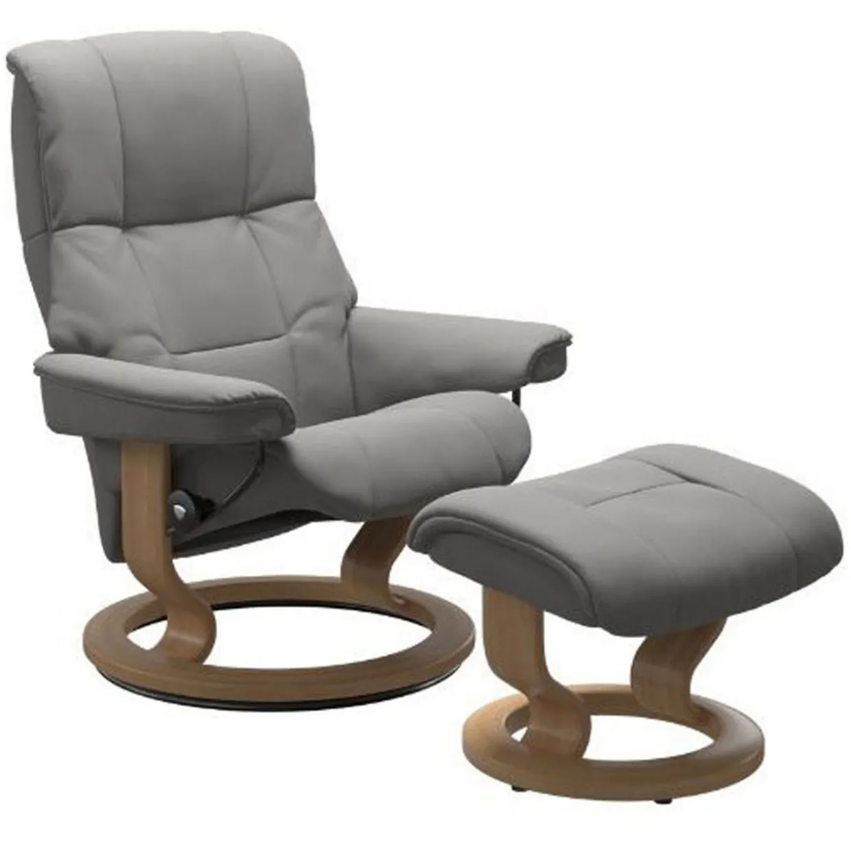 Mayfair Silver Grey Medium Recliner