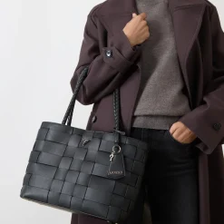 Discount GUESS Maylee Woven Tote Bag