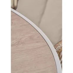 Discount CASEYS FURNITURE McKinney Dining Parasol Set & Cover Beige