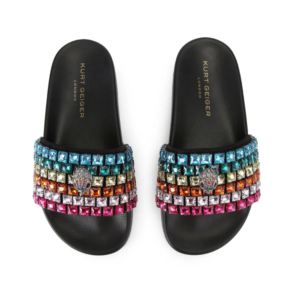 Meena Eagle Jewel Slides