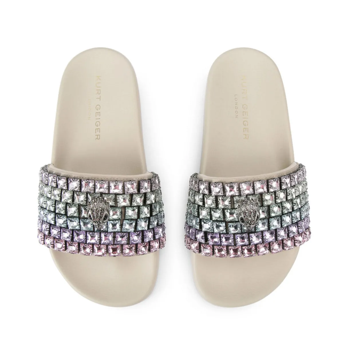 Meena Eagle Jewel Slides