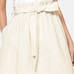 Outlet HELEN MCALINDEN Meg Linen Flared Skirt