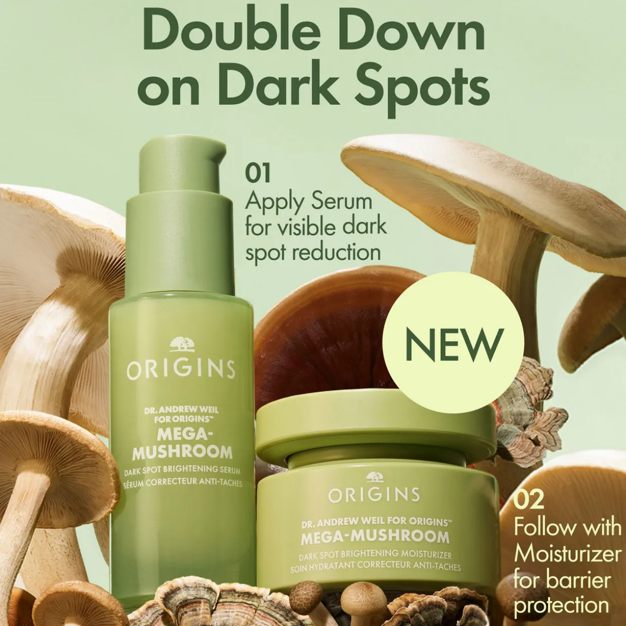 Mega-Mushroom Dark Spot Corrector Serum