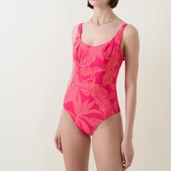 Discount SIMONE PÉRÈLE Melia Rose Print One-Piece Swimsuit