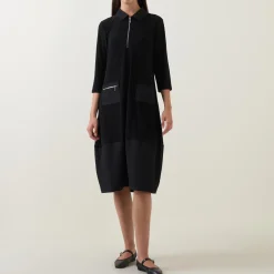 Memory Cocoon Shirt Dress