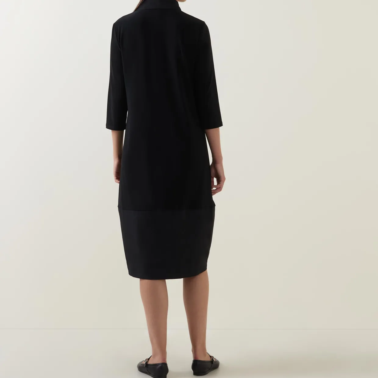 Memory Cocoon Shirt Dress