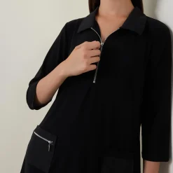 Memory Cocoon Shirt Dress