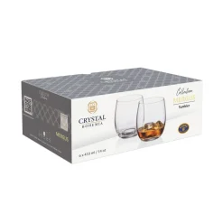 Sale CRYSTAL BOHEMIA Mergus Tumbler, Set of Six 410ml