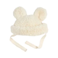 Outlet BINIBAMBA Merino Teddy Hat Milk