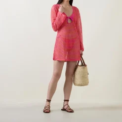 Online SEAFOLLY Mesh Effect Kaftan