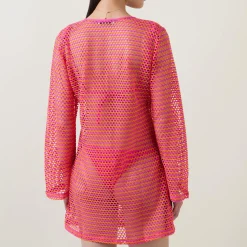 Online SEAFOLLY Mesh Effect Kaftan