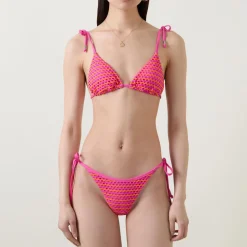 Hot SEAFOLLY Mesh Effect Side-Tie Bikini Briefs