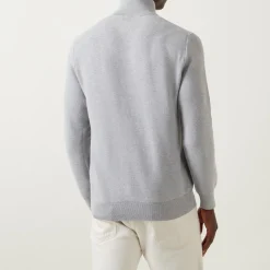 Discount POLO RALPH LAUREN Mesh-Knit Quarter-Zip Sweater