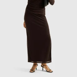 Mia Mesh Fitted Skirt