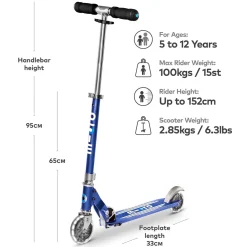 Micro Sprite LED Scooter