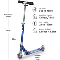 Clearance MICRO SCOOTERS Micro Sprite LED Scooter