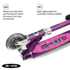 Micro Sprite Stripe Scooter