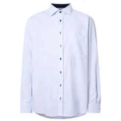 Micro-Check Single-Cuff Formal Shirt