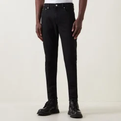 Mid Rise Slim Leg Jeans