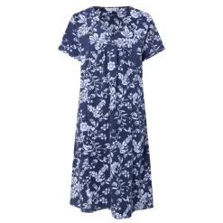 Hot COTTON REAL Midnight Fern Fleece Night Dress